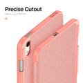 iPad Mini (2026) Dux Ducis Domo Tri-Fold Smart Lompakkokotelo - Pinkki