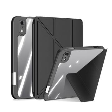 iPad Mini (2026) Dux Ducis Magi Irrotettava 2-in-1 Folio kotelo - Musta
