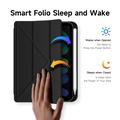 iPad Mini (2026) Dux Ducis Magi Irrotettava 2-in-1 Folio kotelo - Musta