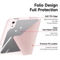 iPad Mini (2026) Dux Ducis Magi Irrotettava 2-in-1 Folio kotelo - Pinkki
