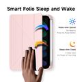 iPad Mini (2026) Dux Ducis Magi Irrotettava 2-in-1 Folio kotelo - Pinkki