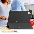 iPad Mini (2026) Tri-Fold Series Smart Folio -kotelo - Musta