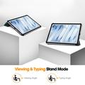 iPad Mini (2026) Tri-Fold Series Smart Folio -kotelo - Mustanvihreä