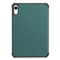 iPad Mini (2026) Tri-Fold Series Smart Folio -kotelo - Mustanvihreä