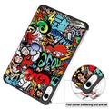 iPad Mini (2026) Tri-Fold Series Smart Folio -kotelo - Graffiti