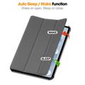 iPad Mini (2026) Tri-Fold Series Smart Folio -kotelo - harmaa