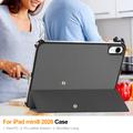iPad Mini (2026) Tri-Fold Series Smart Folio -kotelo - harmaa