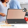 iPad Mini (2026) Tri-Fold Series Smart Folio -kotelo - ruusukultainen