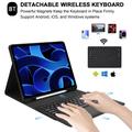 iPad Pro 12.9 2018/2020/2021/2022 Bluetooth Suojakotelo Näppäimistöllä - Musta