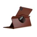 iPad Pro 12.9 2018/2020/2021/2022 360 Pyörivä Folio-kotelo - Ruskea