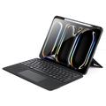 iPad Pro 13 2024/2025 Dux Ducis DK Bluetooth-näppäimistökotelo - musta