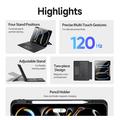 iPad Pro 13 2024/2025 Dux Ducis DK Bluetooth-näppäimistökotelo - musta