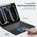iPad Pro 13 2024/2025 Dux Ducis DK Bluetooth-näppäimistökotelo - musta