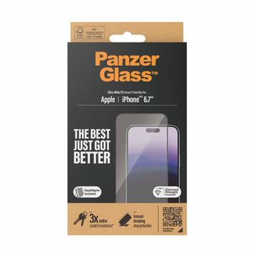 iPhone 15 Plus PanzerGlass Ultra-Wide Fit EasyAligner -suojalasi - 9H