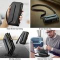 iPhone 15 Pro CaseMe C36 RFID-suojattu lompakkokotelo - musta