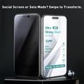 iPhone 16 Plus/15 Plus HD Panssarilasi jossa on automaattinen pölynpoistotyökalu - 9H