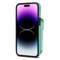 iPhone 16 Pro Kaikki yhdessä -kotelo, jossa lompakko ja hihna - Mintunvärinen