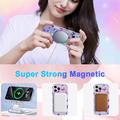 iPhone 16 Pro Wave-Edge Laser Glitter MagSafe kotelo