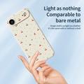 iPhone Air Kirsikkakuvio TPU-kotelo - Beige