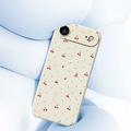 iPhone Air Kirsikkakuvio TPU-kotelo - Beige