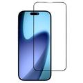iPhone 17 Air Täysi suoja karkaistu lasi näytönsuoja - 9H - musta reuna
