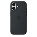 iPhone 17 Apple Silikonikuori MagSafella MGF14ZM/A - Musta