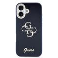 iPhone 17 Guess IML 4G Script Metal Logo -kotelo - sininen