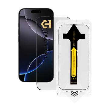 iPhone 17 Pro/18 Pro Tactical Impact Barrier for Rookies Panssarilasi - musta reuna