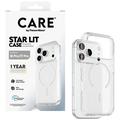 iPhone 17 Pro/18 Pro PanzerGlass Care Star Lit -kotelo - MagSafe-yhteensopiva - Valkoinen