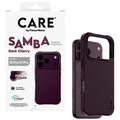 iPhone 17 Pro/18 Pro PanzerGlass Care Fashionable Samba-kotelo - MagSafe-yhteensopiva - Tumma kirsikka