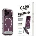 iPhone 17 Pro/18 Pro PanzerGlass Kickstand Care Kotelo - MagSafe-yhteensopiva - Läpinäkyvä