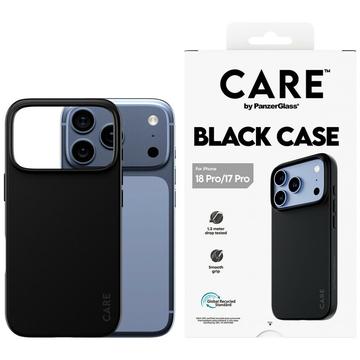 iPhone 17 Pro/18 Pro PanzerGlass Care TPU -kotelo - musta