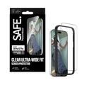 iPhone 17 Pro/18 Pro PanzerGlass Safe Ultra-Wide Fit Panssarilasi - 9H - Musta reuna