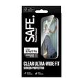 iPhone 17 Pro/18 Pro PanzerGlass Safe Ultra-Wide Fit Panssarilasi - 9H - Musta reuna