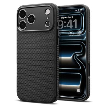 iPhone 17 Pro/18 Pro Spigen Liquid Air TPU-kotelo - Musta