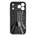 iPhone 17 Pro/18 Pro Spigen Liquid Air TPU-kotelo - Musta
