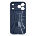 iPhone 17 Pro/18 Pro Spigen Liquid Air TPU-kotelo - laivastonsininen