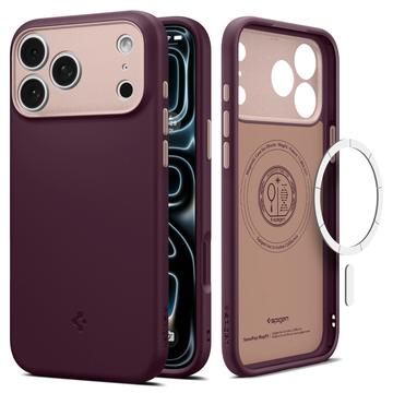 iPhone 17 Pro/18 Pro Spigen Nano Pop MagFit -kotelo - Burgundin papu