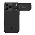iPhone 17 Pro/18 Pro Spigen Optik Armor Mag Suojakuori - Musta