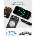 iPhone 17 Pro/18 Pro Spigen Rugged Armor Mag TPU-Kotelo - Musta