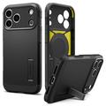 iPhone 17 Pro/18 Pro Spigen Tough Armor T Mag Suojakuori - Musta