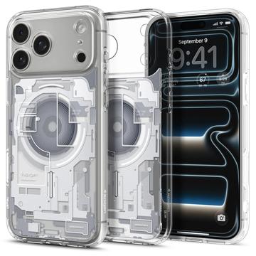 iPhone 17 Pro/18 Pro Spigen Ultra Hybrid MagSafe -suojakotelo - Valkoinen / Zero One