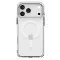 iPhone 17 Pro/18 Pro Spigen Ultra Hybrid Optik S MagSafe -kotelo - hopea / läpinäkyvä
