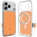 iPhone 17 Pro/18 Pro Spigen Ultra Hybrid T Mag -kotelo - kiiltävä oranssi
