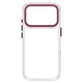 iPhone 17 Pro/18 Pro Tactical MagForce 2.0 -kotelo - viininpunainen / läpinäkyvä