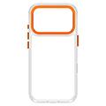 iPhone 17 Pro/18 Pro Tactical MagForce 2.0 -kotelo - oranssi / läpinäkyvä