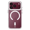 iPhone 17 Pro/18 Pro Tactical MagForce 2.0 -kotelo - hopea / läpinäkyvä