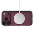 iPhone 17 Pro/18 Pro Tech-Protect 2-in-1 lompakkokotelo - Magsafe-yhteensopiva - Burgundy Punainen