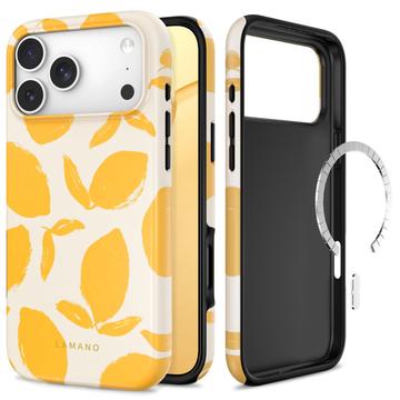 iPhone 17 Pro/18 Pro Tech-Protect Lamano MagSafe -kotelo - Sitruunahaze