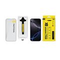 iPhone 17 Pro Max/18 Pro Max Tactical Impact Barrier for Rookies Panssarilasi - musta reuna